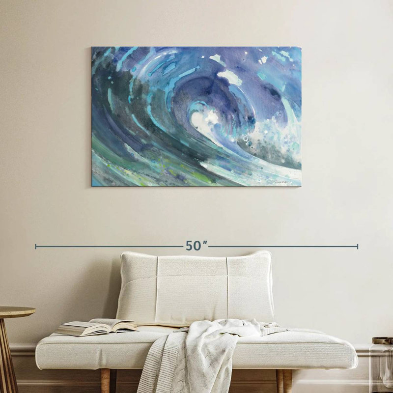 Senne Wave Curl, 26" H x 39" W