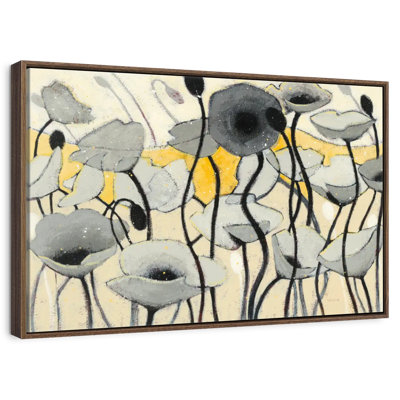 Fleur de jour de neige gris