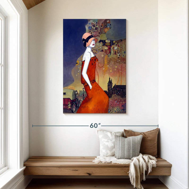 Leisha Summer Waiting, 45" H x 30" W