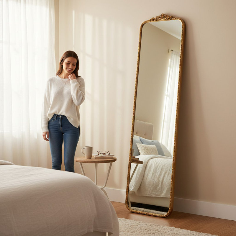 Rectangle Freestanding Cheval Mirror