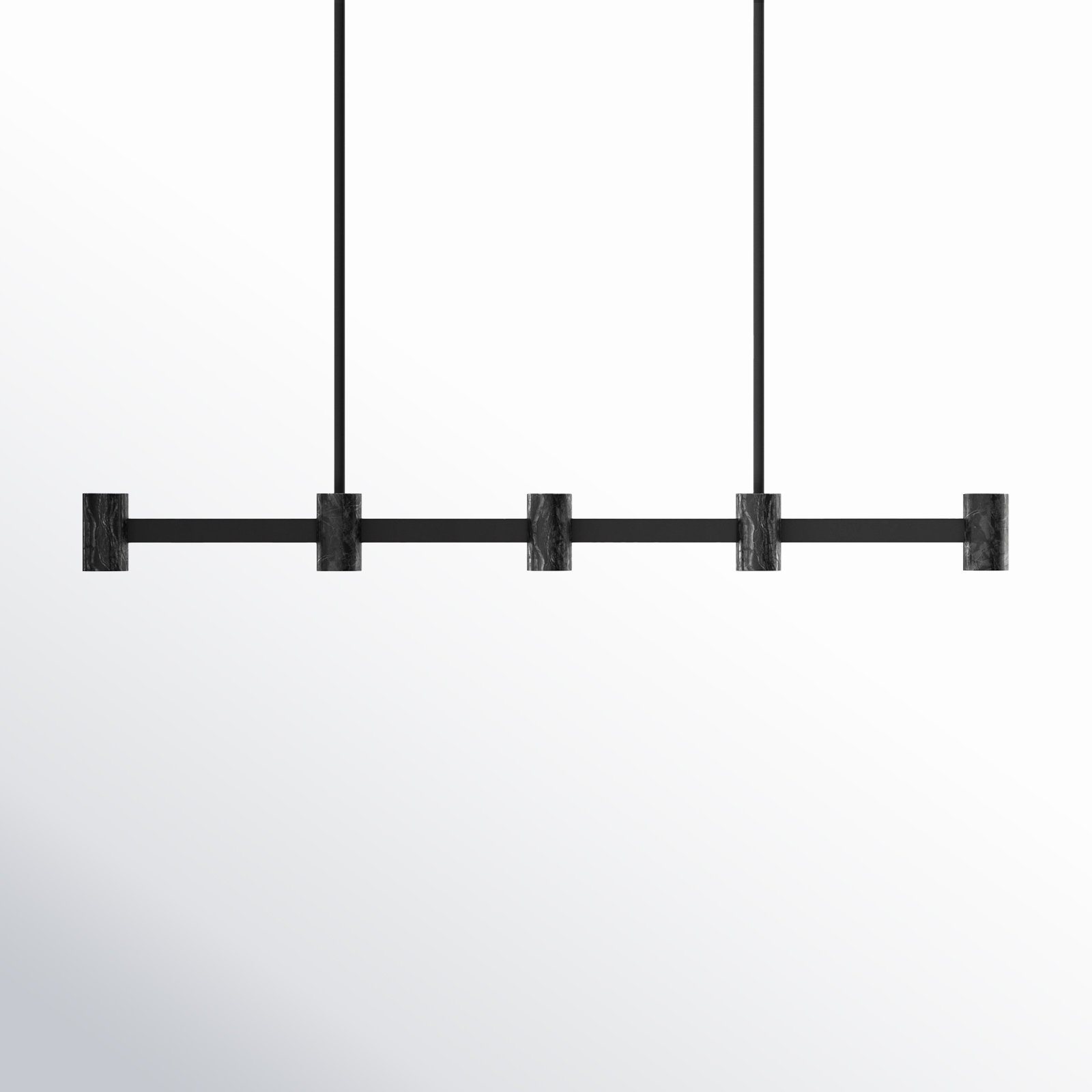 Braulio 5 Light Marble Dimmable LED Pendant