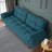 Edriel 75.39" Futons Upholstered Convertible Sofa, With Tapered Wood Legs And Adjustable Backrest-1641368664