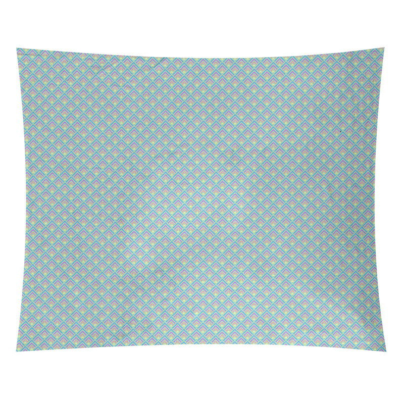 Tapisserie dégradé géométrique par katelyn elizabeth Kitterman, Intérieur / extérieur, H 51,5 po x l 60,5 po