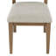 Ensemble de 2 chaises à dossier échelle Evelyn, brun