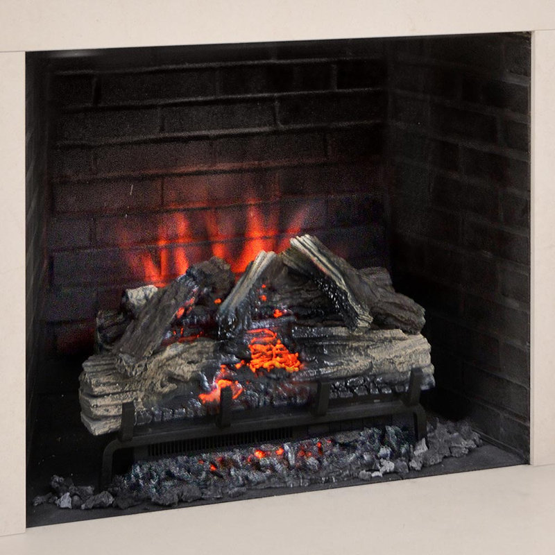 Napoleon Woodland Electric Fireplace Log Set - Multiple Light and Heat levels - 400 SQ. FT.
