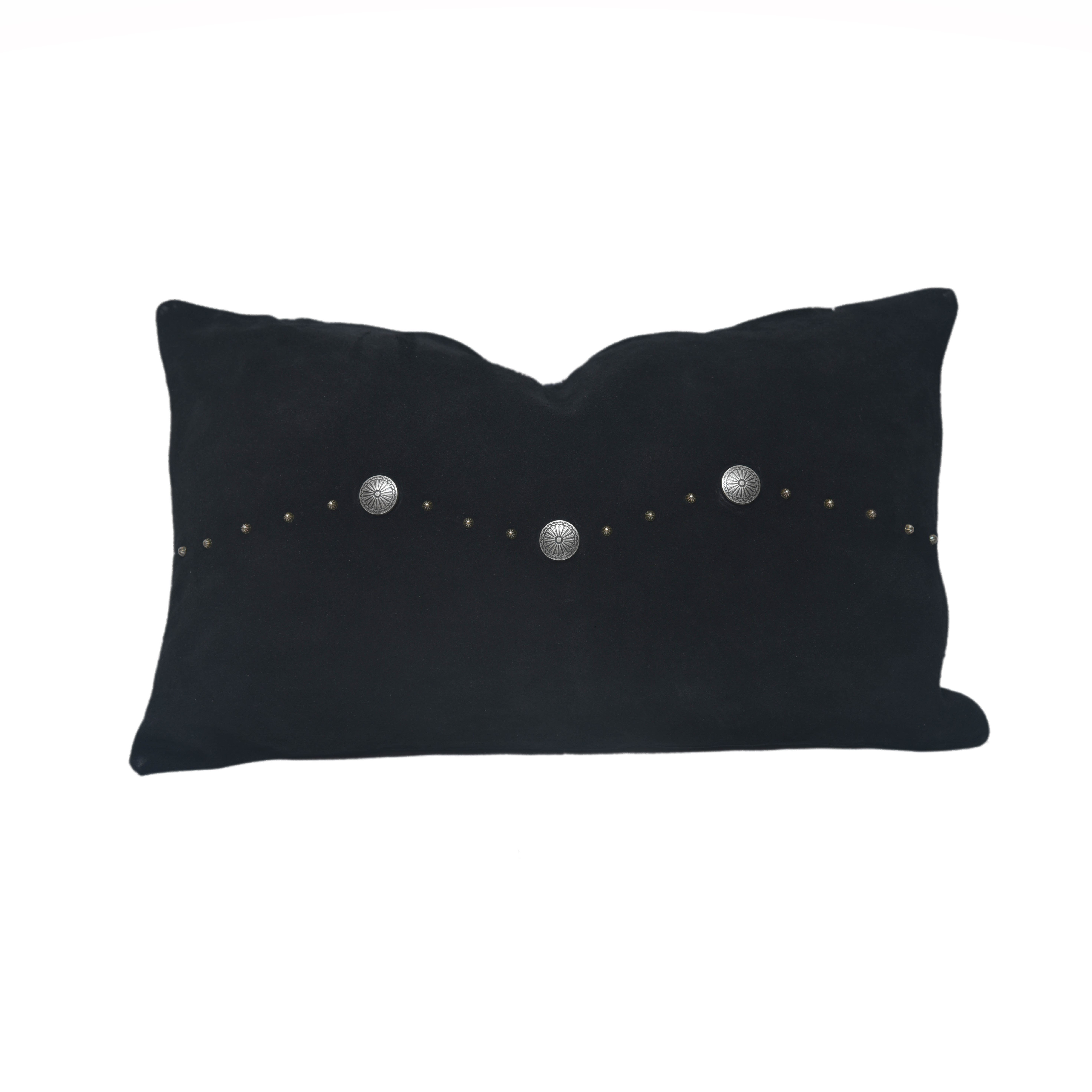 Studded throw outlet pillow