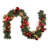 6 ft. Red and Green Ornament Garland