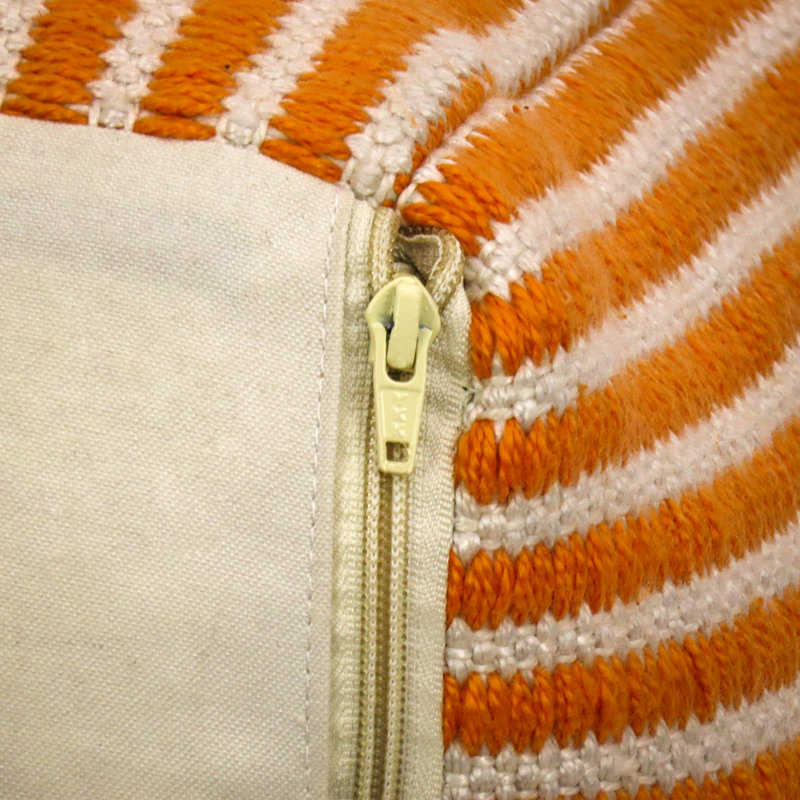 Repose-pieds d'extérieur avec coussin , Papaye
