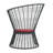 Archipelago Wicker Outdoor Armless Lounge Chair-37026378-37063412