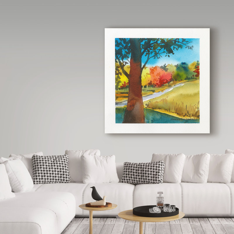 «Brilliant» Mattox, reproduction d'aquarelle sur toile tendue, H 18 po x l 18 po x P 2 po