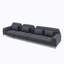 Canapé modulaire 4 pièces Craighead-634679997
