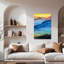 « arc-en-ciel », reproduction d’art sur toile tendue-22947333