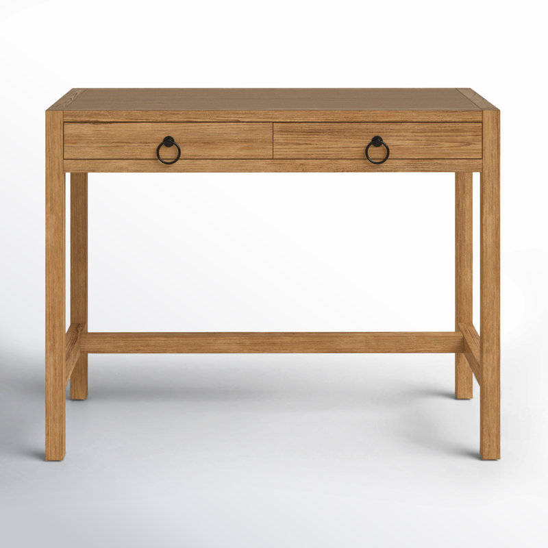 Elin Solid Wood Desk, Natural