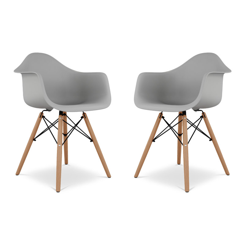  Fauteuil Pyramid, Gris, 4