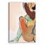 «Abstract Lady», peinture sur toile tendue