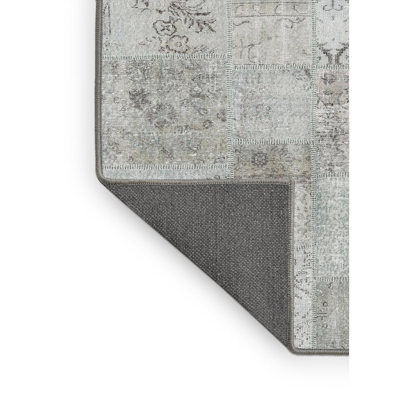 Tapis gris zone contemporaine, Rectangle 6 pi x 9 pi