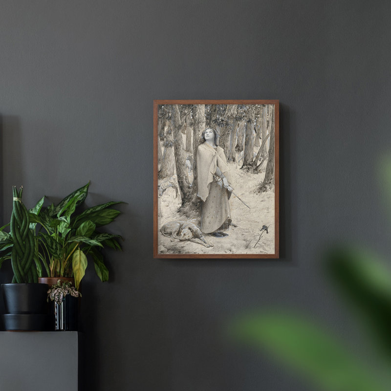 «Vintage Landscape II» sur papier