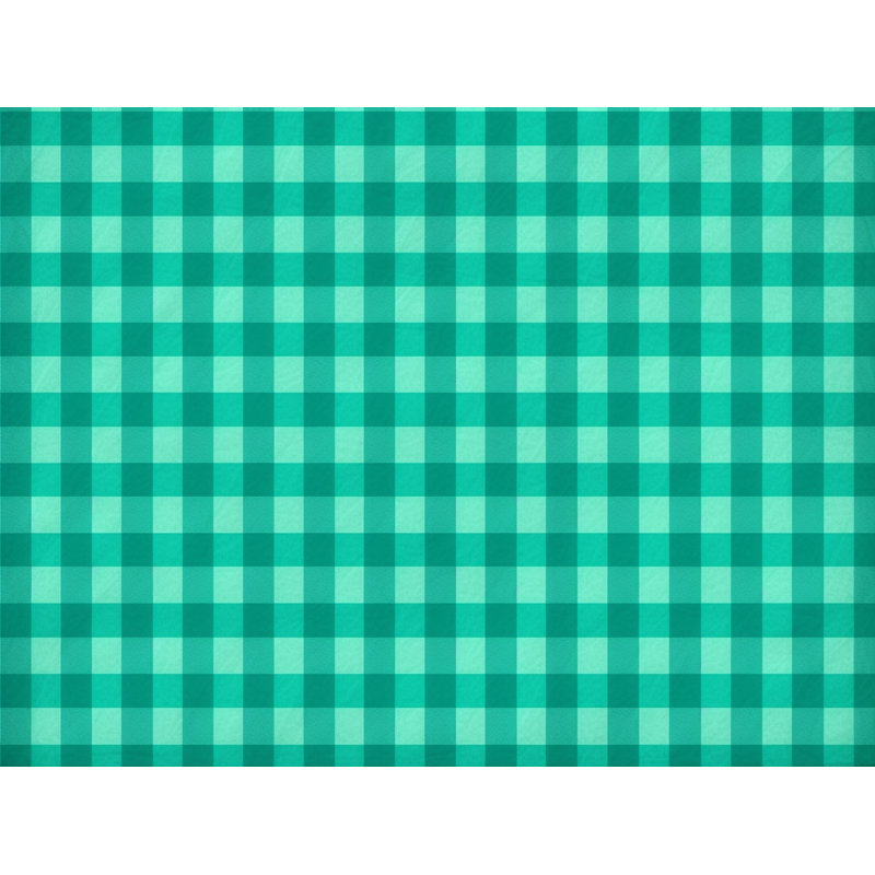 Gingham Comforter, Green, King Comforter