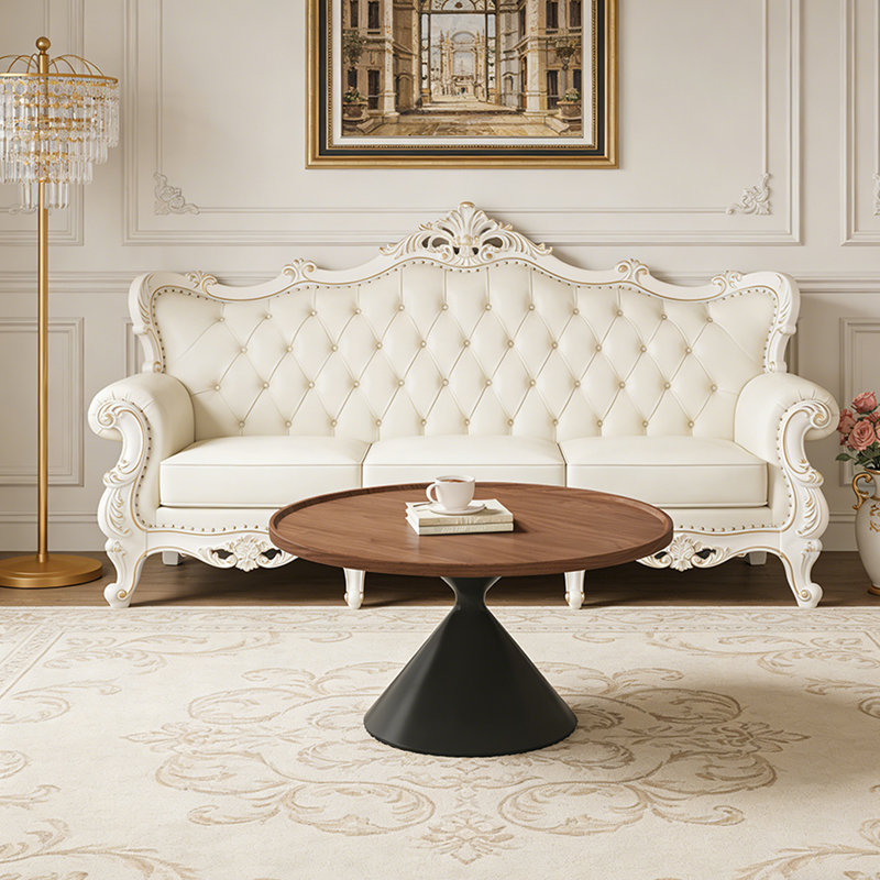 Cèpe, H 16,53 po x L 27,55 po x l 27,55 po, Noir