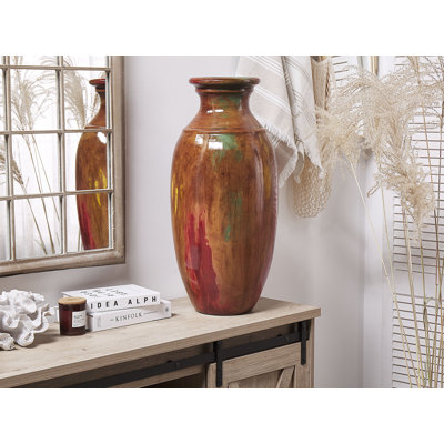 Akilah Handmade Terracotta Floor Vase
