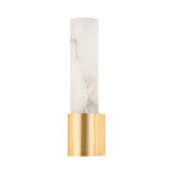 Ellington 1 - Light Aged Brass Bath Sconce
