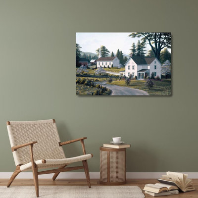 Art sur toile tendue par Latitude Run® Saunders, Bill Gallery: Apple Blossom Time