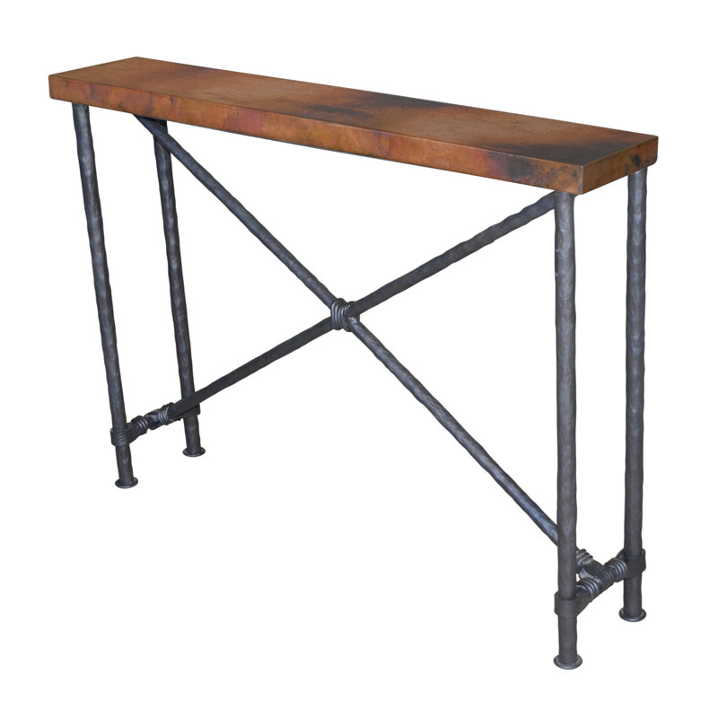 Console Caille, 28" H x 40" lx 8" p, Noir
