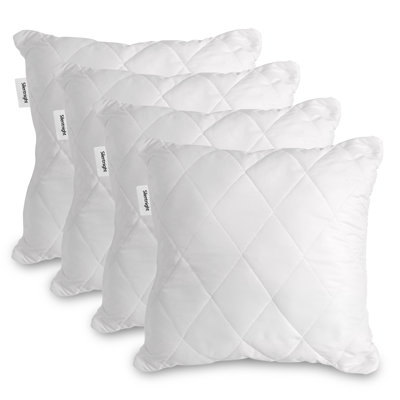 Silentnight Luxury Quilted Cushion Inners 4 Pack