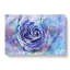 Lilac Rose In Watercolour In Abstract - Wrapped Canvas Painting-55365776