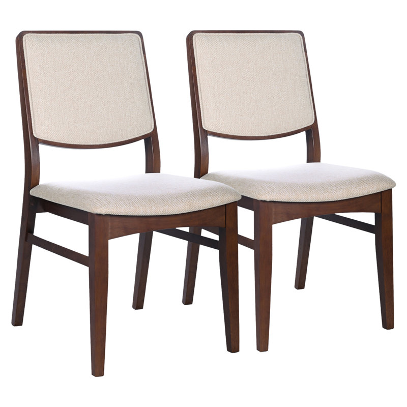 Ensemble de chaises de salle à manger en tissu Skylar (ensemble de 2)
