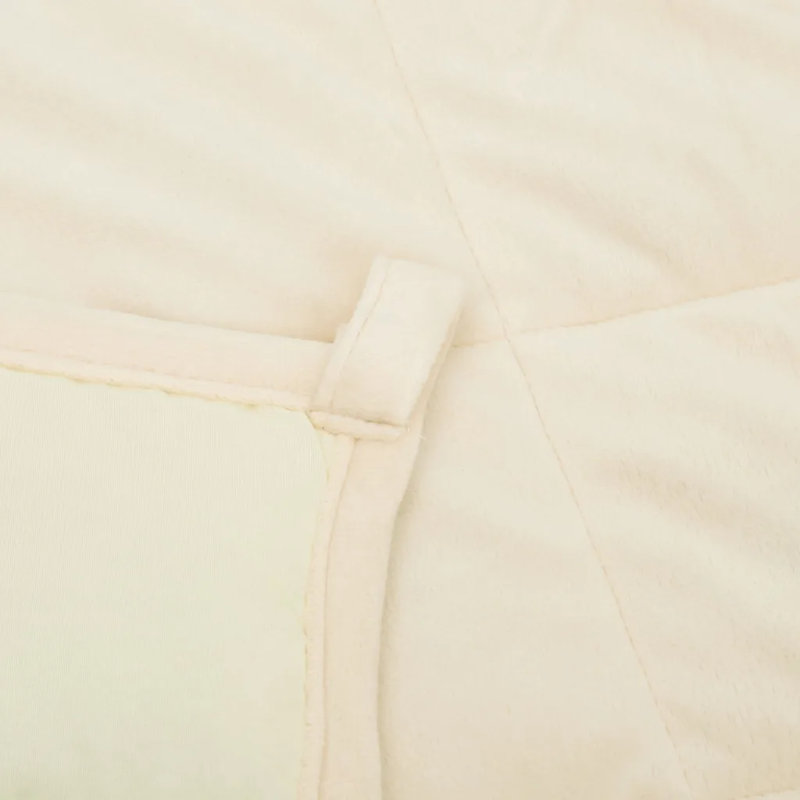 Lacey-Kay Blanket, W220 x L260cm, Light Cream