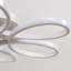 Innsbrook Modern Acrylic Light-adjusted Petal Ceiling Light 1-Light Semi Flush Mount Light-1135634110-1120027992