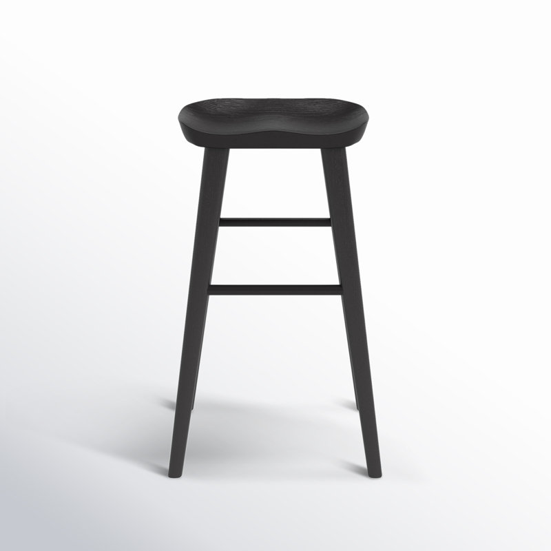 Anzie Bar & Counter Stool, Black, Bar Stool (29.3" Seat Height)