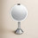 simplehuman 8" Round Sensor Makeup Mirror with Touch-Control Brightness, 5X Magnification, Cordless