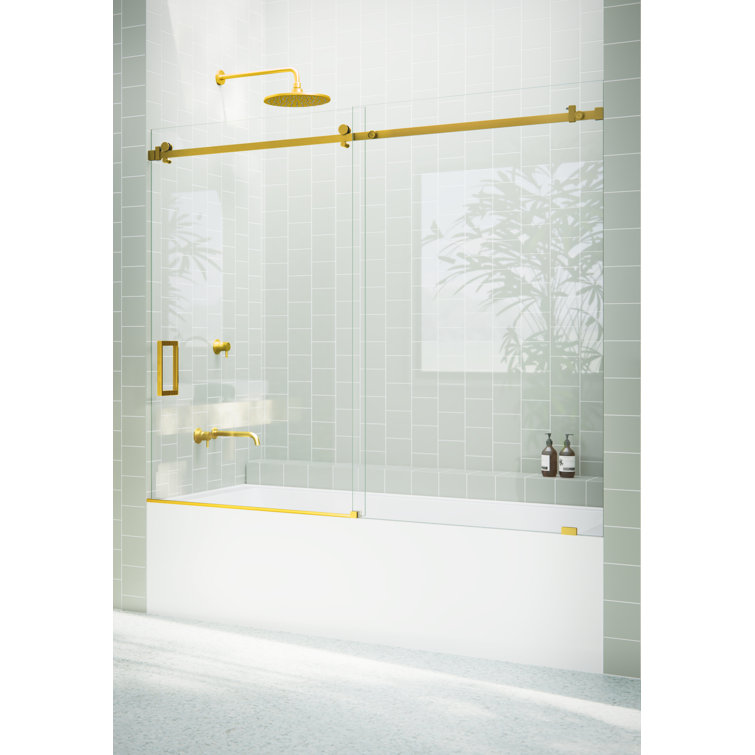 Glass Warehouse 78 x 25.625 - 26 Frameless Shower Door with Enduroshield  Technology - On Sale - Bed Bath & Beyond - 33529965