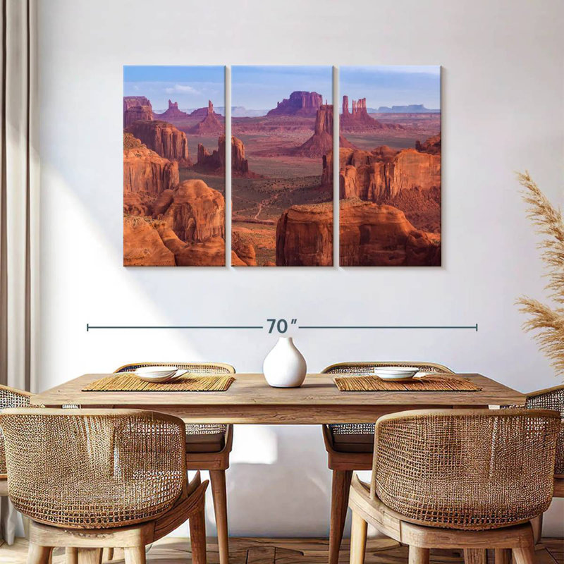 Tergel Iconic Monument Valley, H 36 po x l 57 po