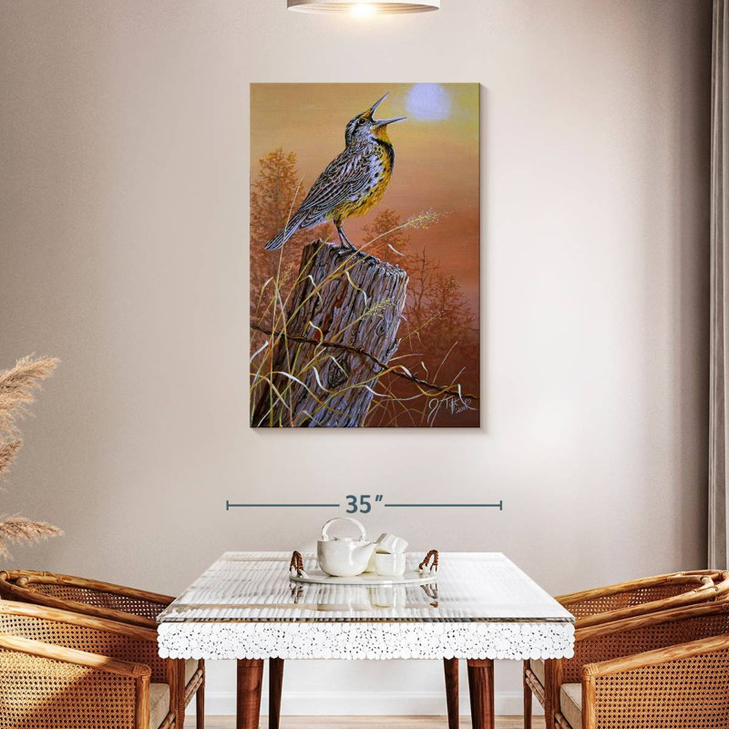 Brampt Meadowlark, 45" H x 30" W