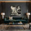 Art nautique sur toile brun gris nautique-162861763