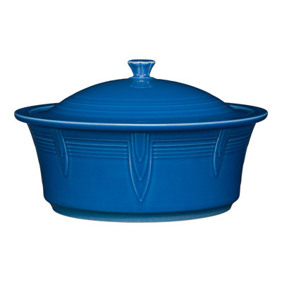 Fiesta Large Round Covered Casserole 2.8 Quart