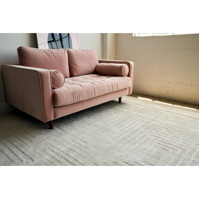 Castelli Geometric Area Rug in Ivory, Rectangle 8' x 10'