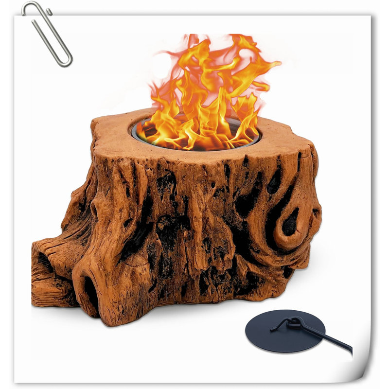 Tabletop Fire Concrete Tabletop Fireplace