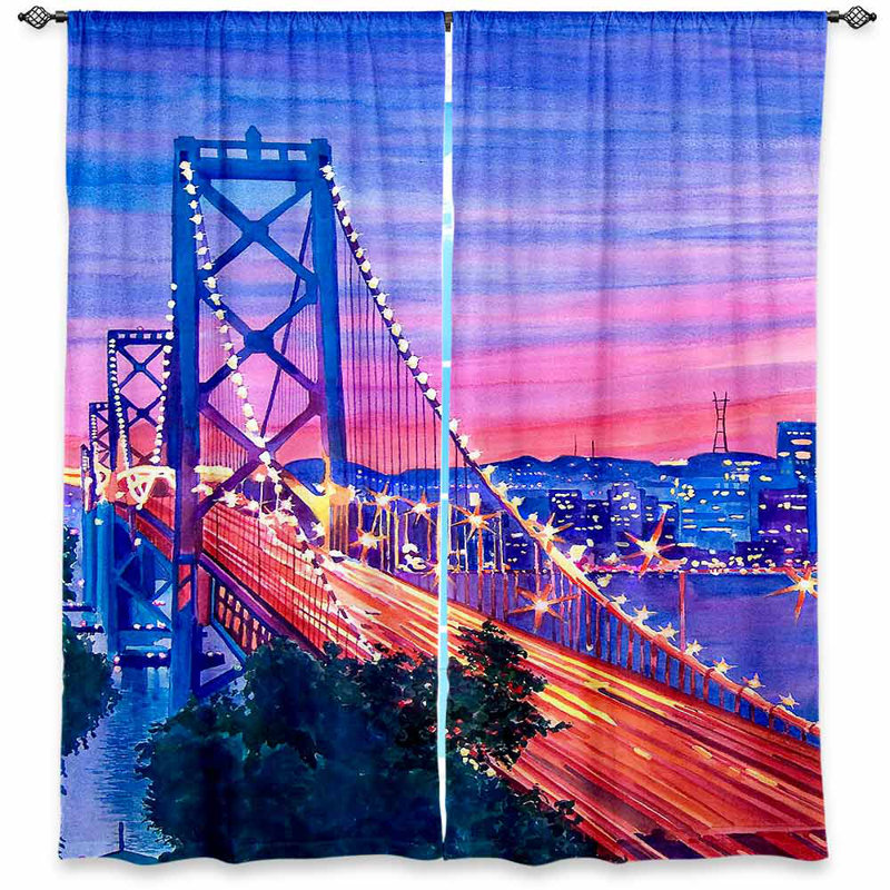 Room Darkening Curtain Pair, 40" W x 52" L