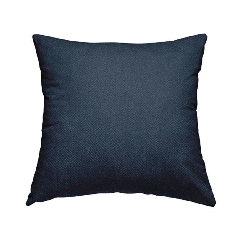Dasaan Square Cushion, 55cm H x 55cm W x 5cm D, Dark Blue