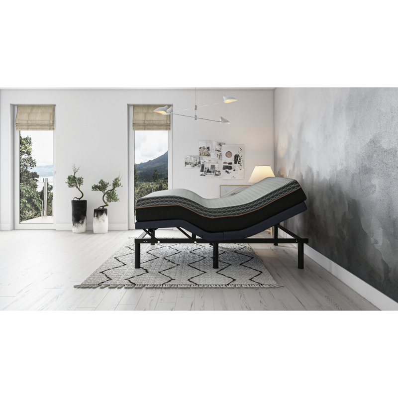 Os25 Twin Xl Adjustable Bed: Customize Your Comfort With Massage Bed Base: Customizable Head And Foot Positions, Twin XL 