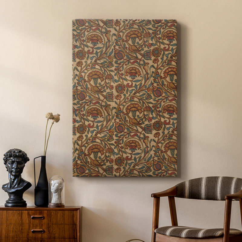 Reproduction abstraite rétro L III - galerie Cavas sur mesure, H 18 po x l 12 po
