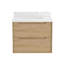 Ensemble de meuble-lavabo mural 30 po avec lavabo Dyerville