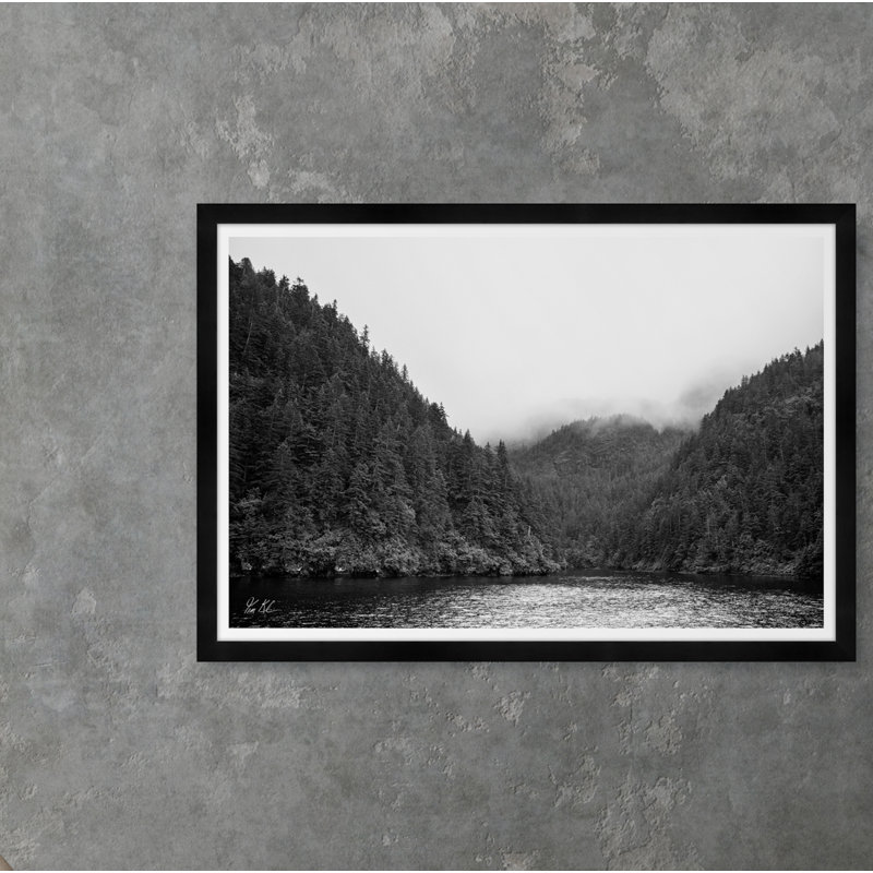 Western Shore Ii In Black & White Print
