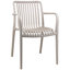 Stackable Outdoor Patio Dining Armchair-158218507