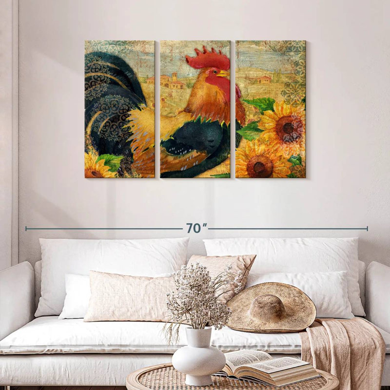 Brampt Sunflower Roost, 28" H x 45" W