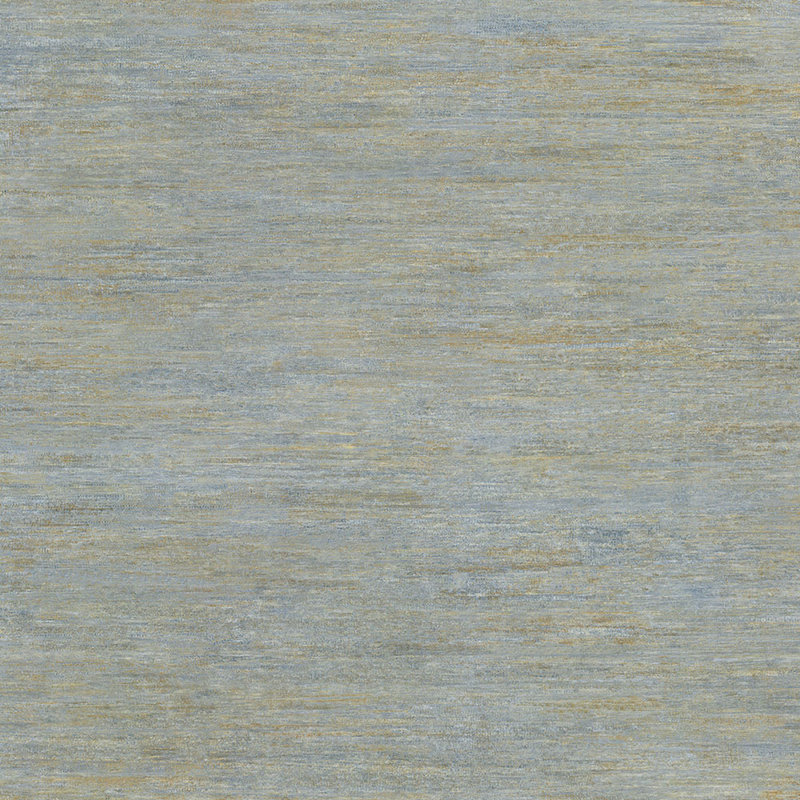 Pre-Pasted Vinyl Wallpaper Roll, Blue/Brown
